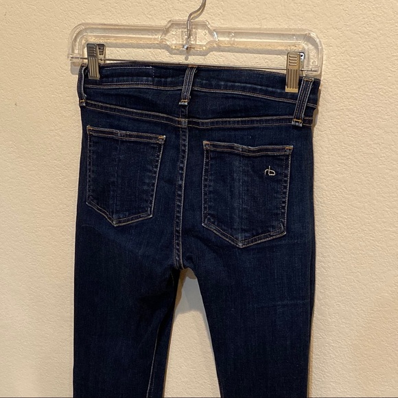 Rag & Bone High Rise Skinny Jeans, Heritage Color - Picture 9 of 12